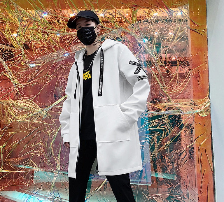 Men's Windbreaker Trench Coat