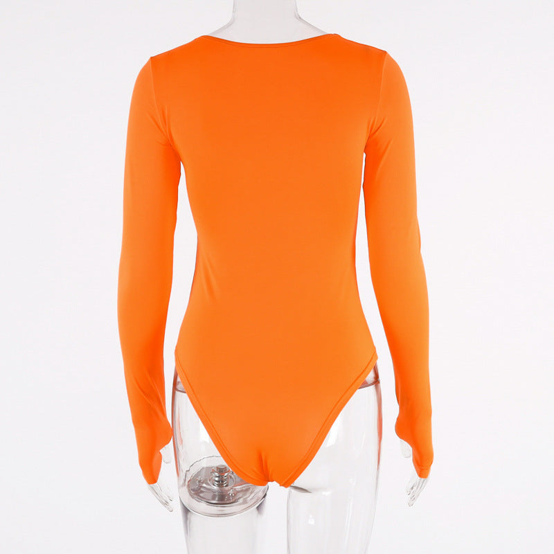 Women's Low Round Neck Bodysuit