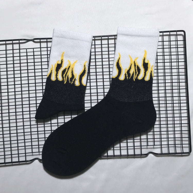 Men's Hip Hop Print Socks