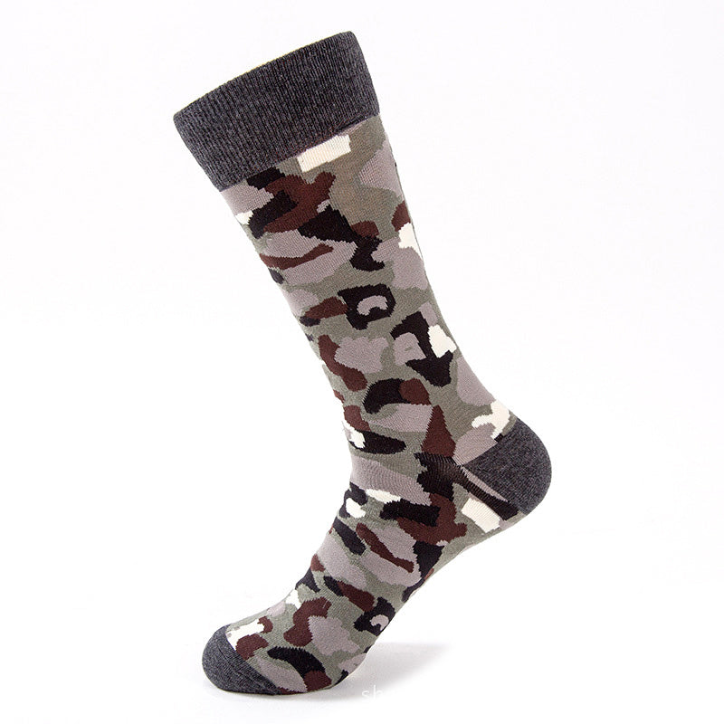Men's High-rise Camouflage Socks