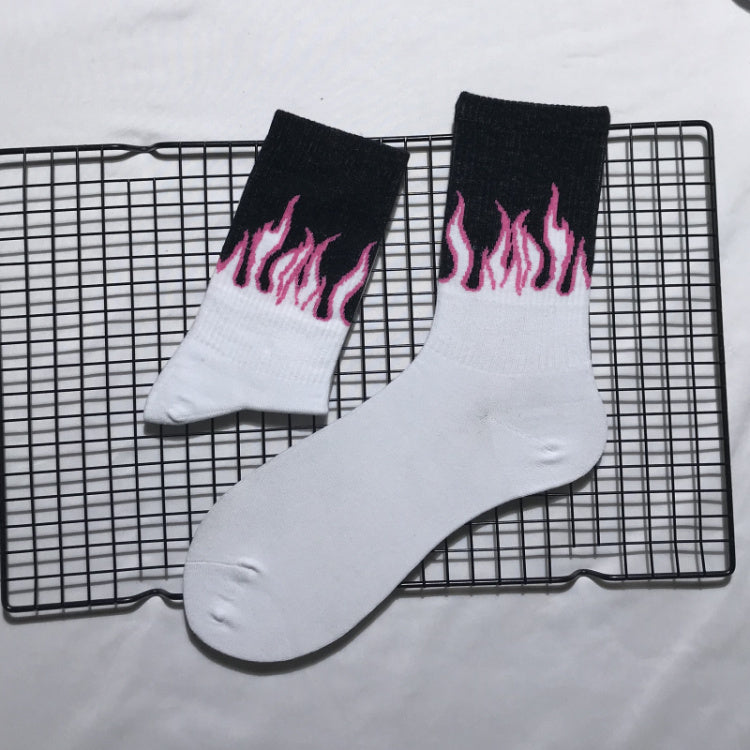 Men's Hip Hop Print Socks