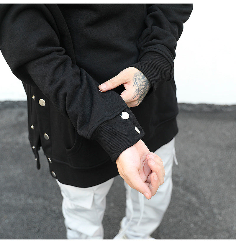 Men's Side Snap Hoodie