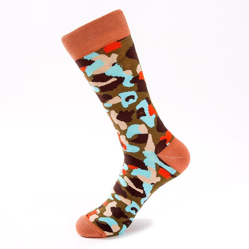 Men's High-rise Camouflage Socks