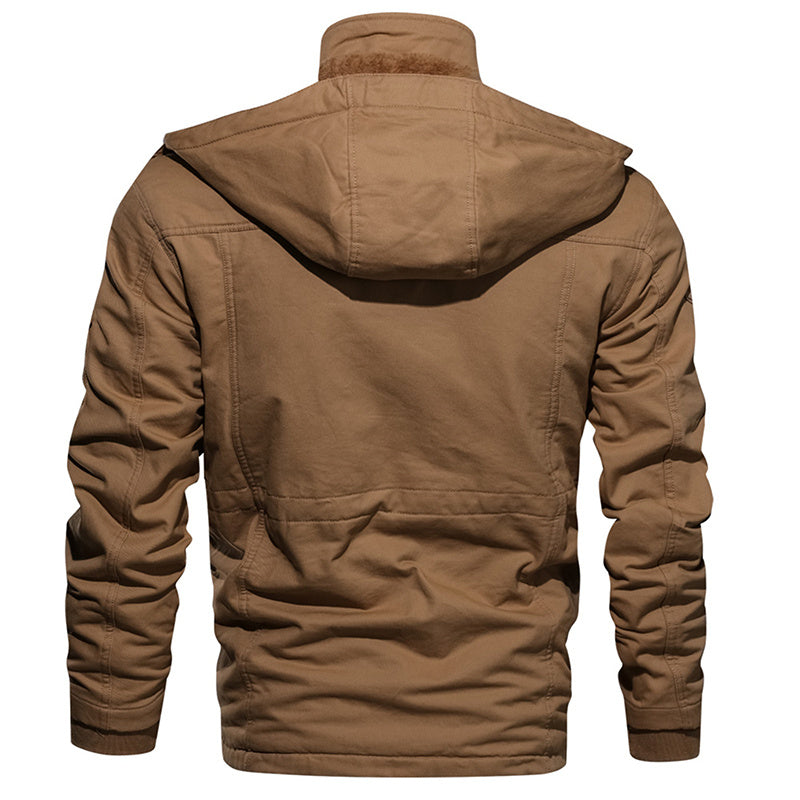 Men's Thermal Outerwear Military Style Jacket