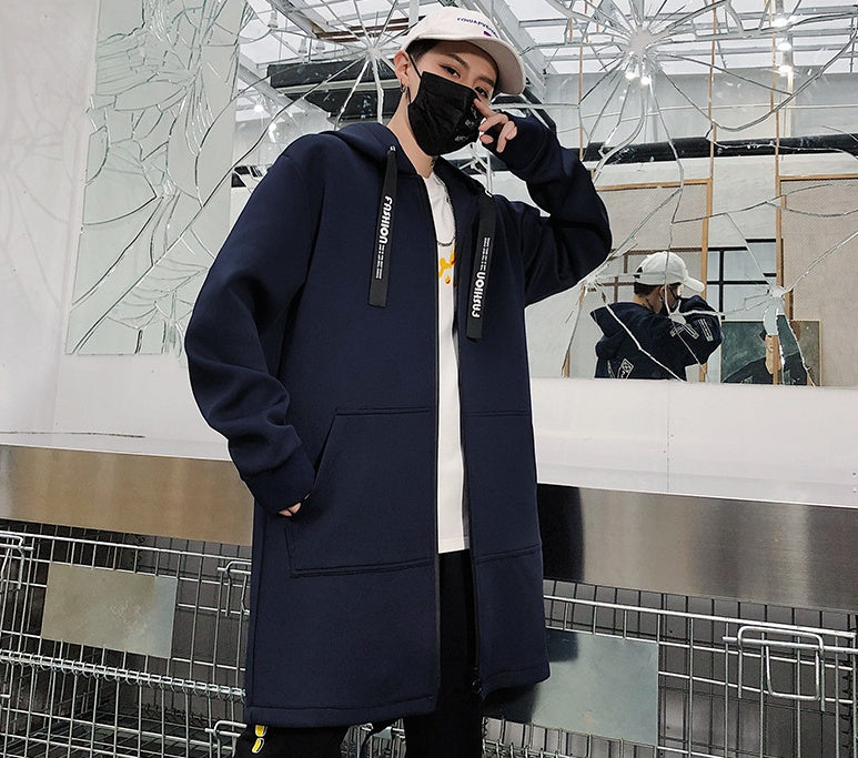 Men's Windbreaker Trench Coat