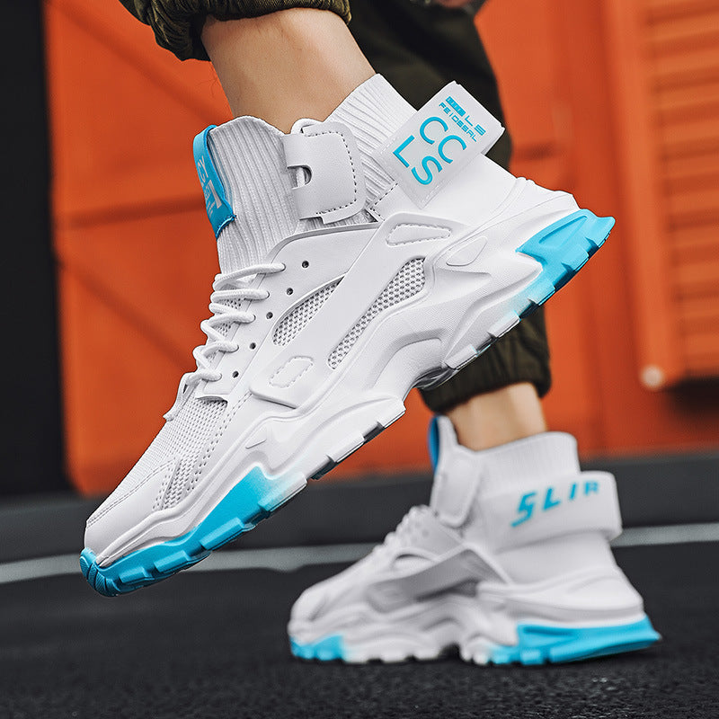 Men's High-Top Sports Style Running Shoes