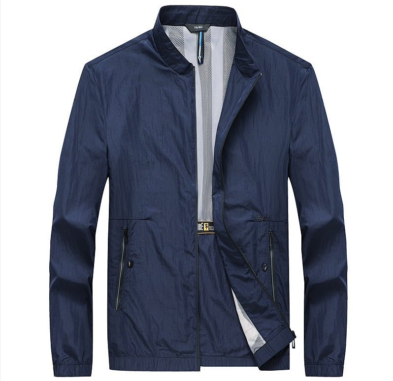 Men's Lightweight Windbreaker Jacket