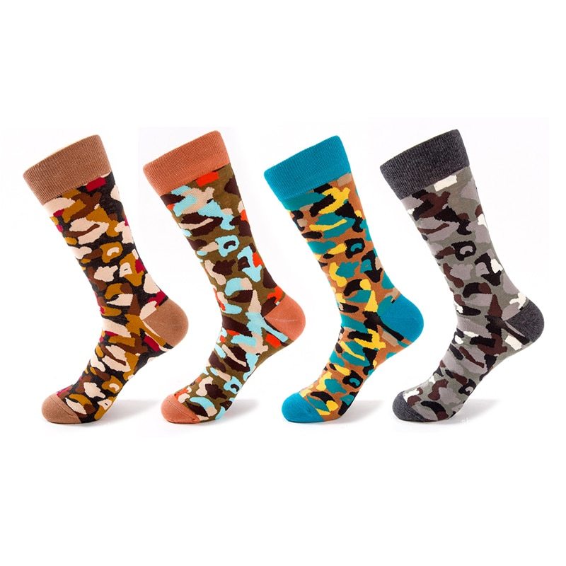 Men's High-rise Camouflage Socks