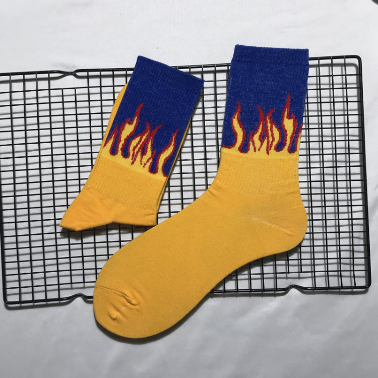 Men's Hip Hop Print Socks