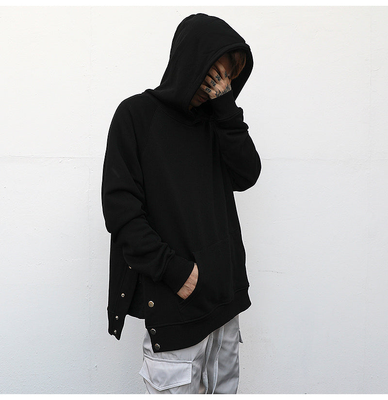 Men's Side Snap Hoodie
