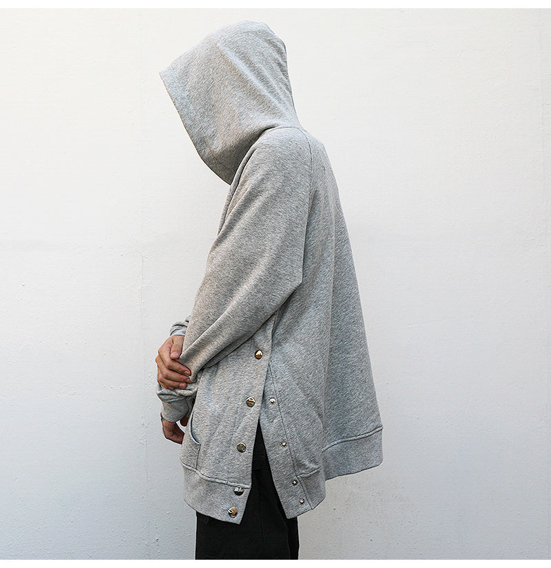 Men's Side Snap Hoodie
