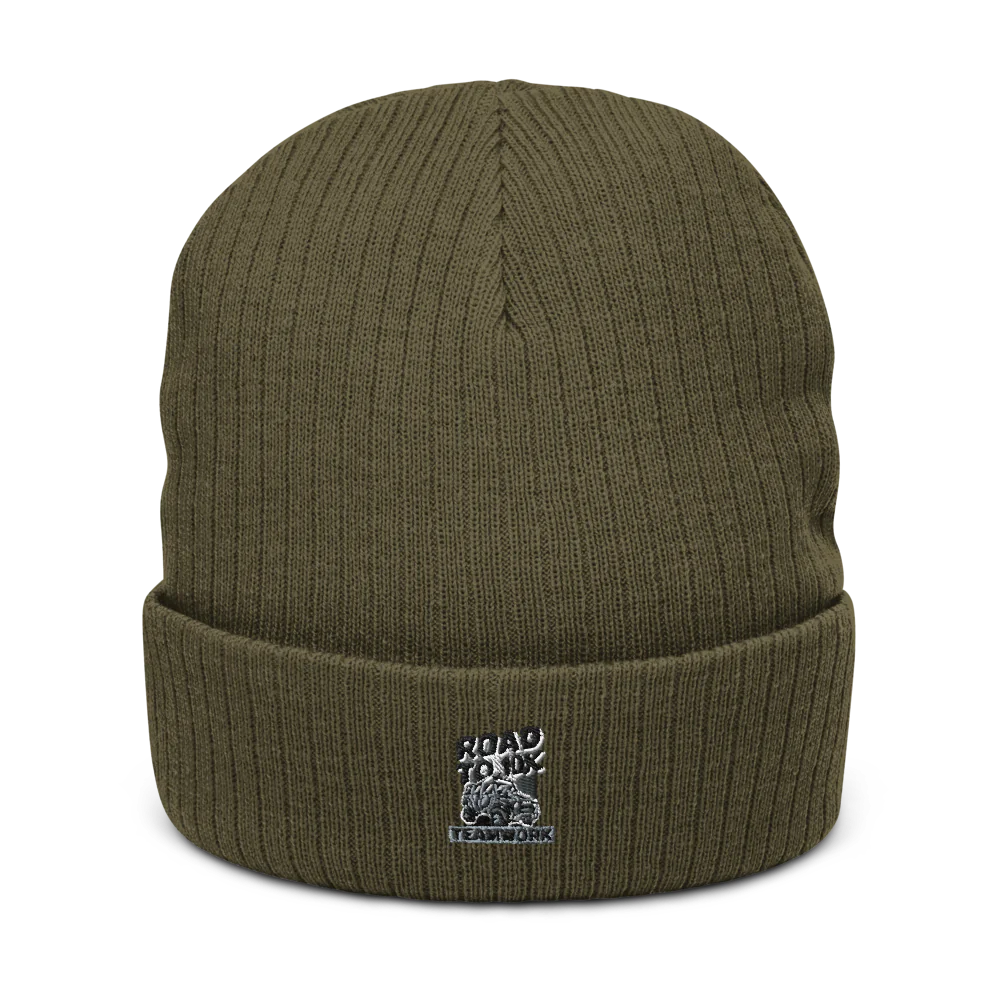 Men’s Road to 10k Teamwork Ribbed Knit Beanie