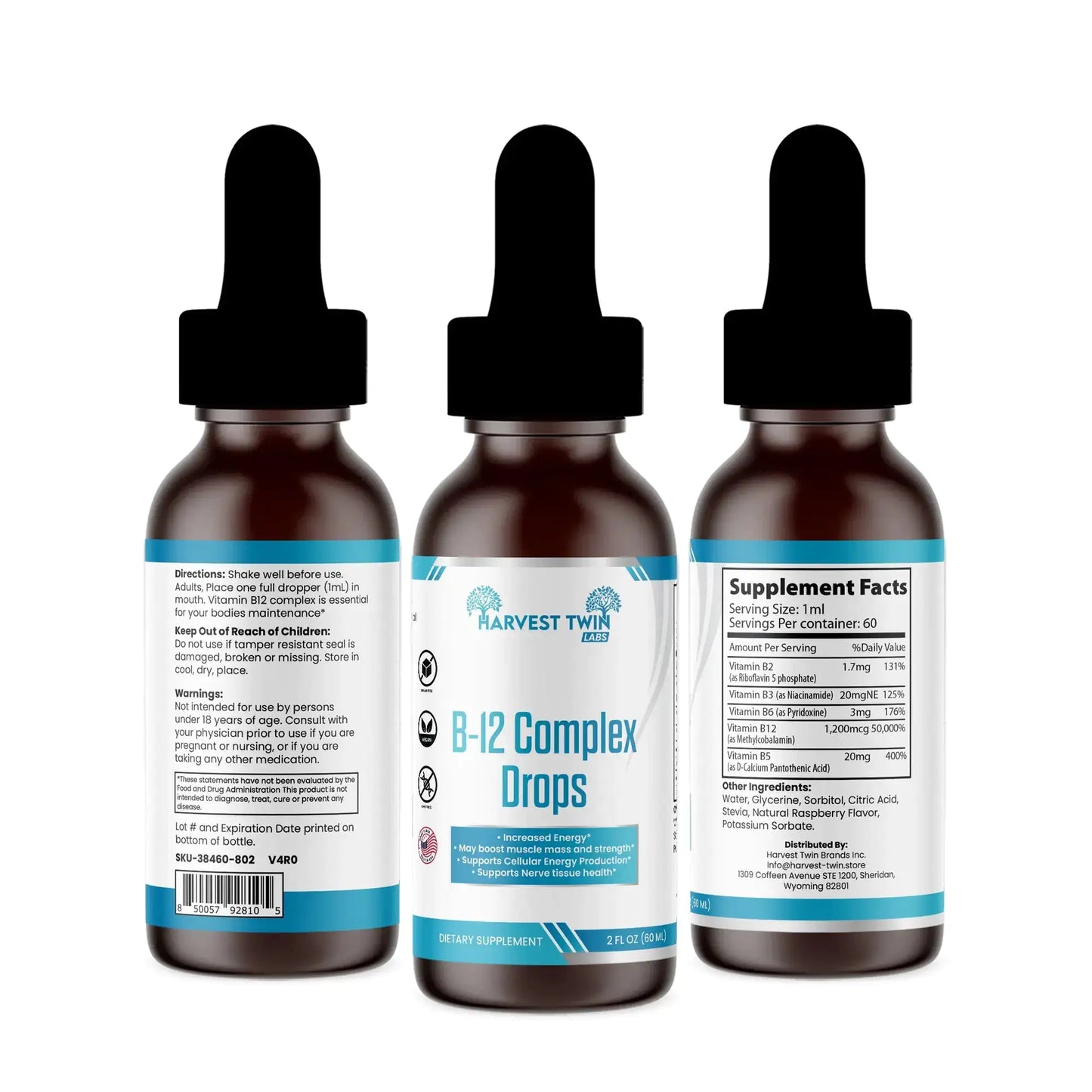 B-12 Complex Liquid Vitamin Drops