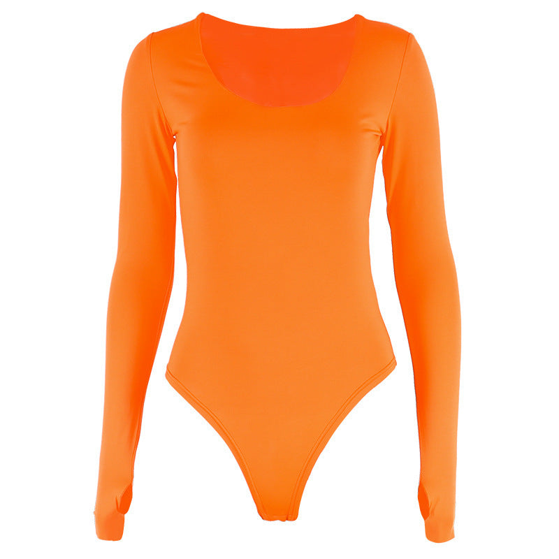 Women's Low Round Neck Bodysuit