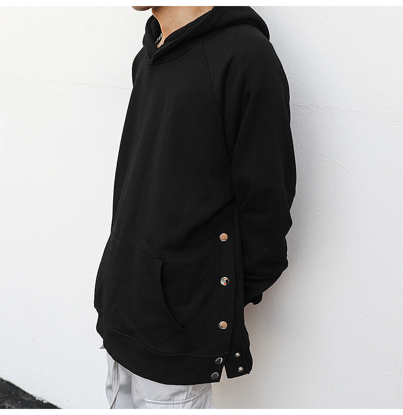 Men's Side Snap Hoodie