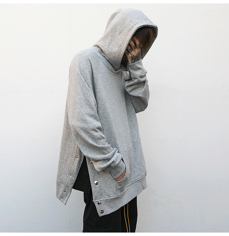Men's Side Snap Hoodie