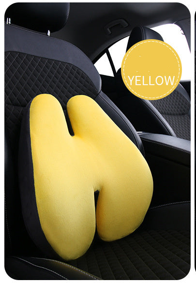Chair Memory Foam Lumbar Support Back Cushion