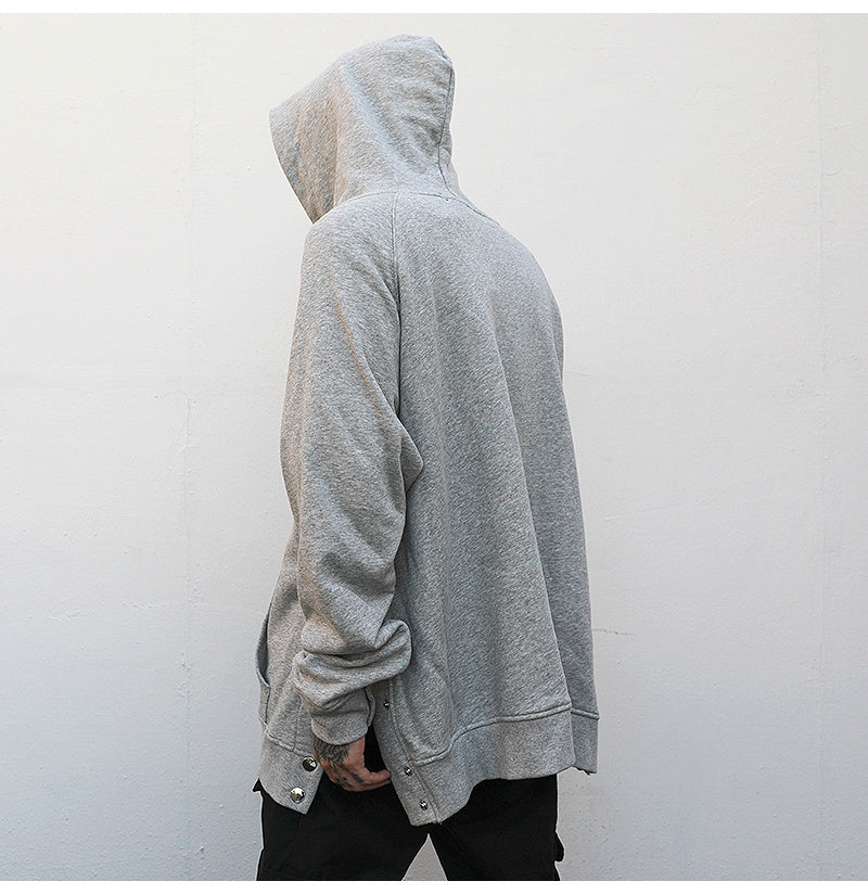 Men's Side Snap Hoodie