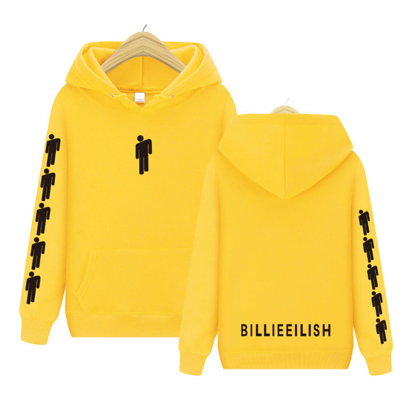Men's and Women's Printed Plush Hoodie