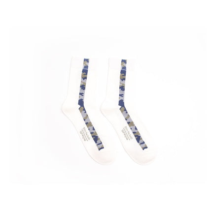 Men's Camo Stripe High-Rise Socks