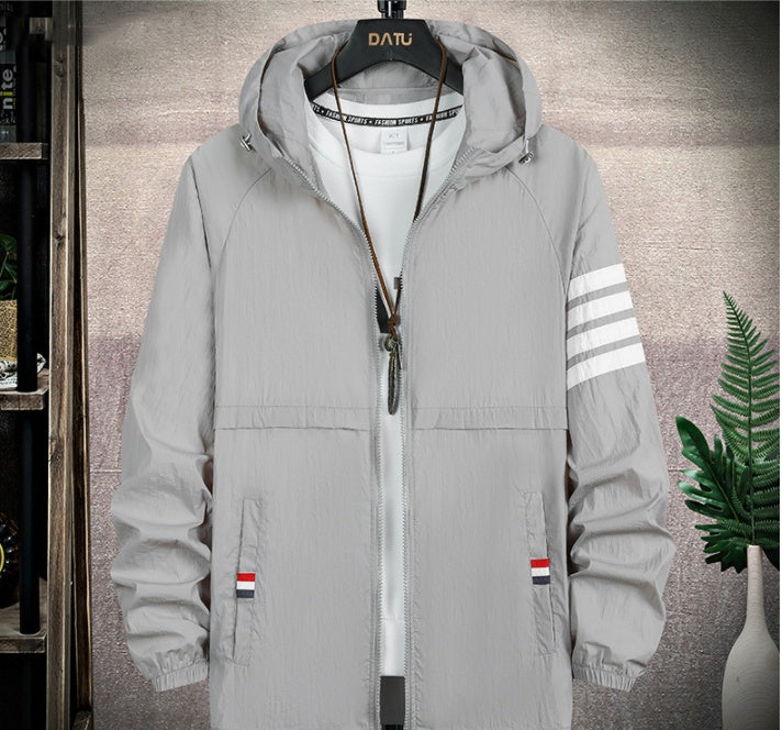 Men's Lightweight Windbreaker Jacket