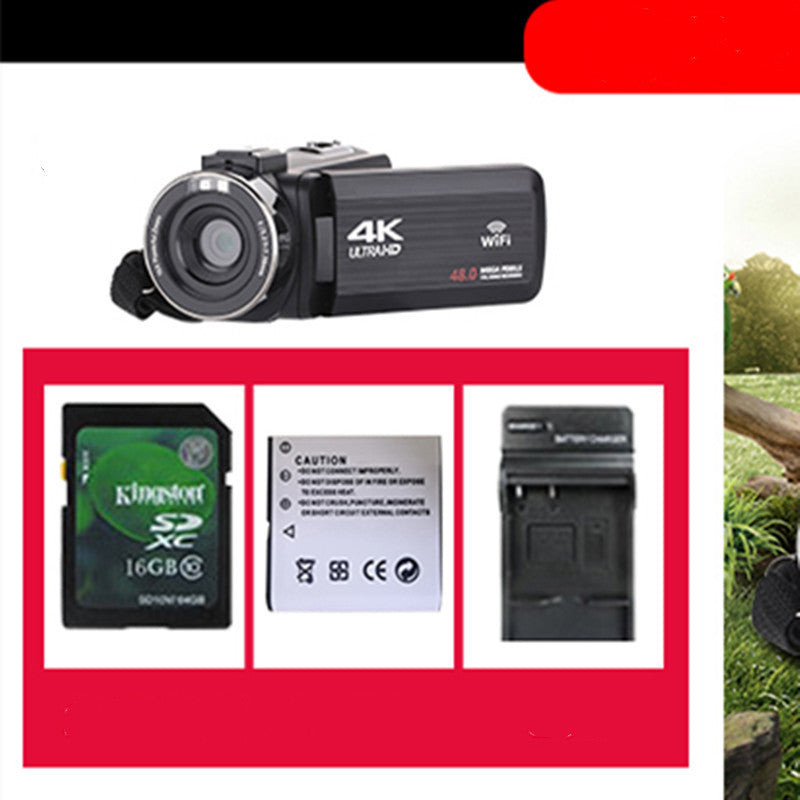 4K Digital Video Camera with Microphone