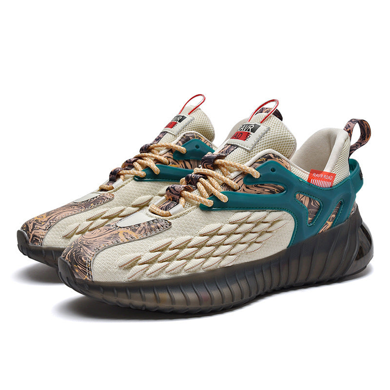 Men's Fish Scale Sneaker Shoes