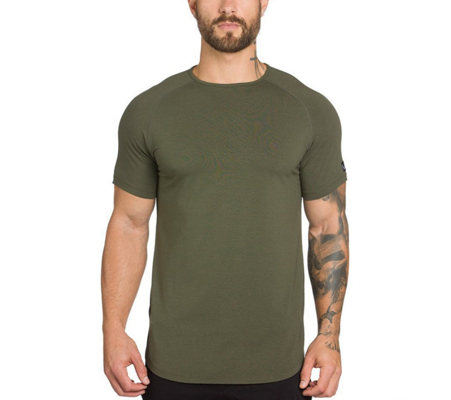 Men's Gym Wear Fitness Plain Shirts