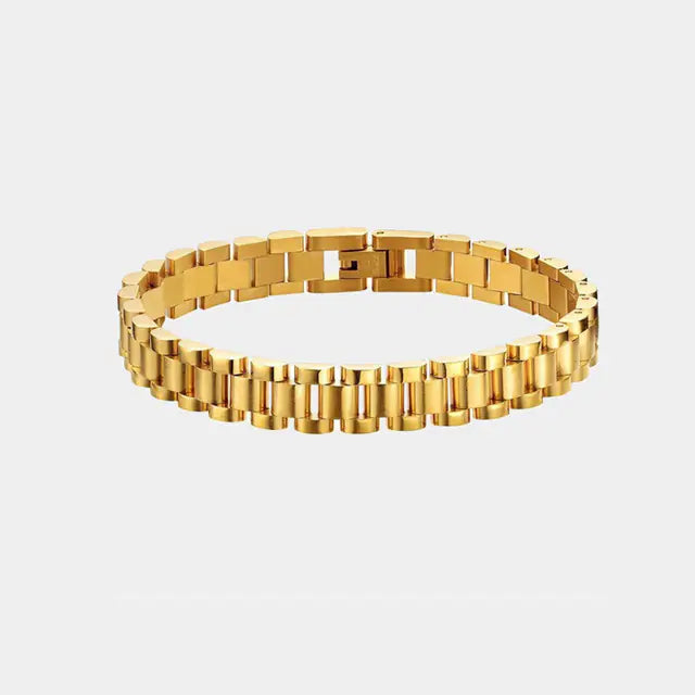 Gold Plated Link Bracelet