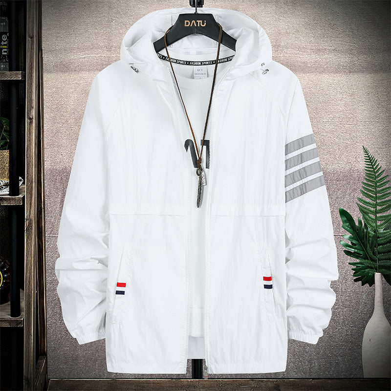 Men's Lightweight Windbreaker Jacket