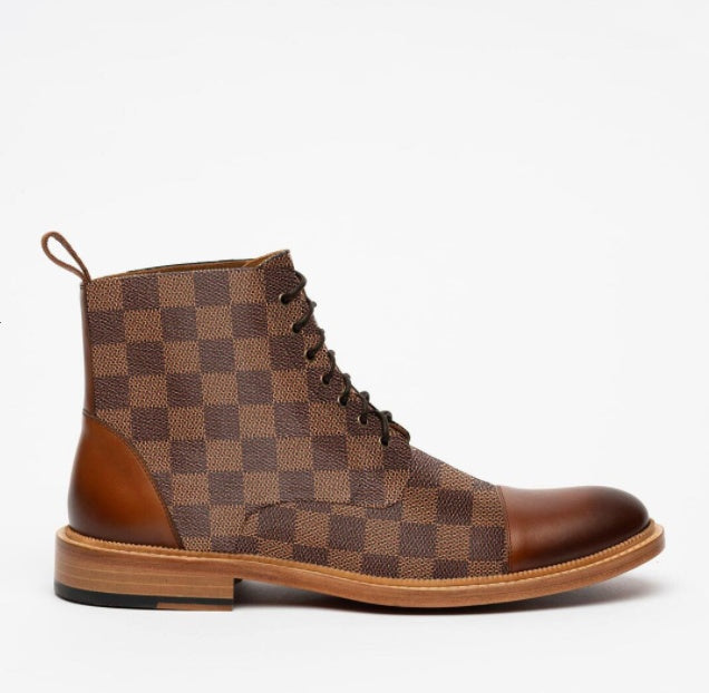 Men's Martin Designer Lace Up Boots