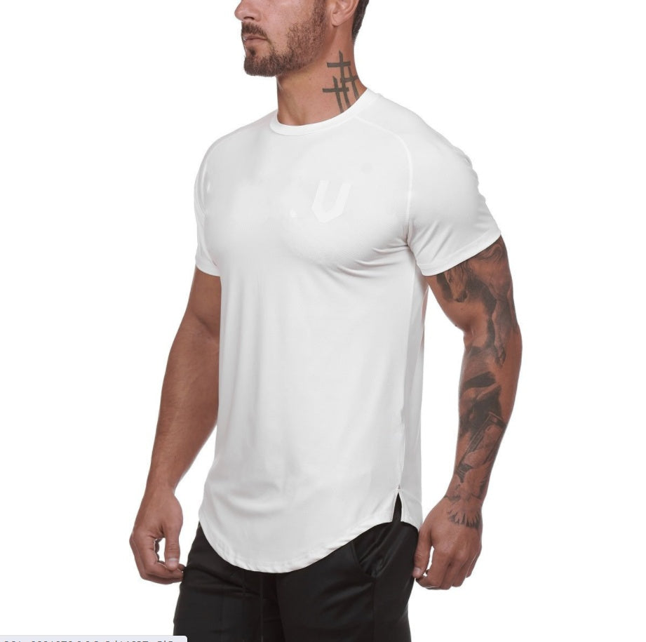 Men's Gym Wear Fitness Plain Shirts