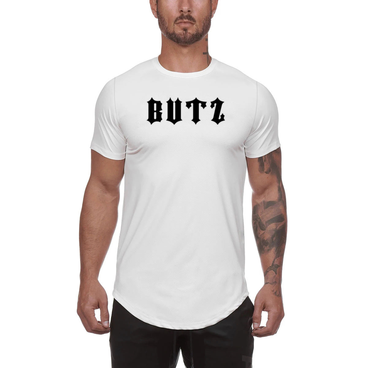 Men's Gym Wear Fitness Plain Shirts