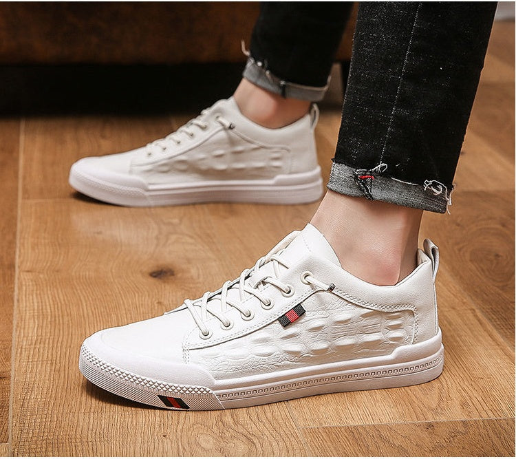 Men's Textured Design Casual Sneaker
