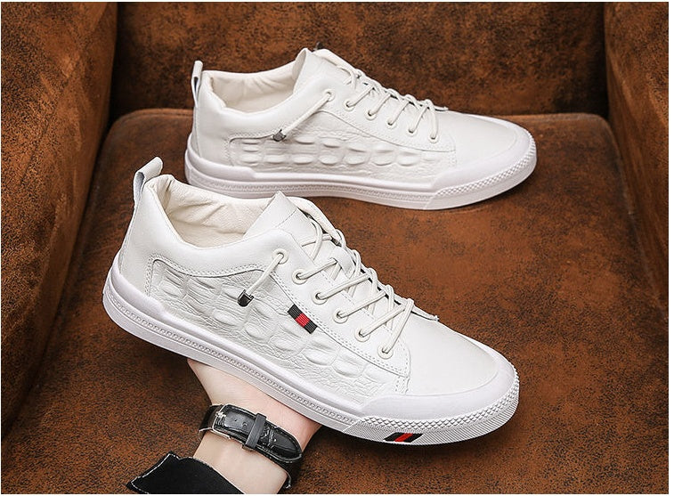 Men's Textured Design Casual Sneaker