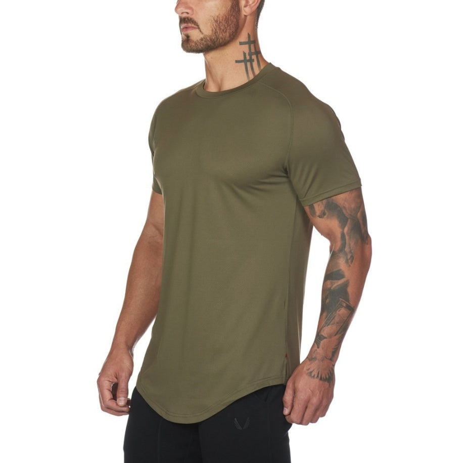 Men's Gym Wear Fitness Plain Shirts