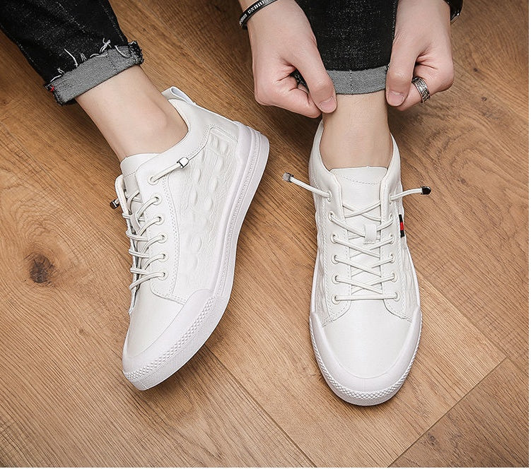 Men's Textured Design Casual Sneaker