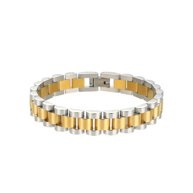Gold Plated Link Bracelet