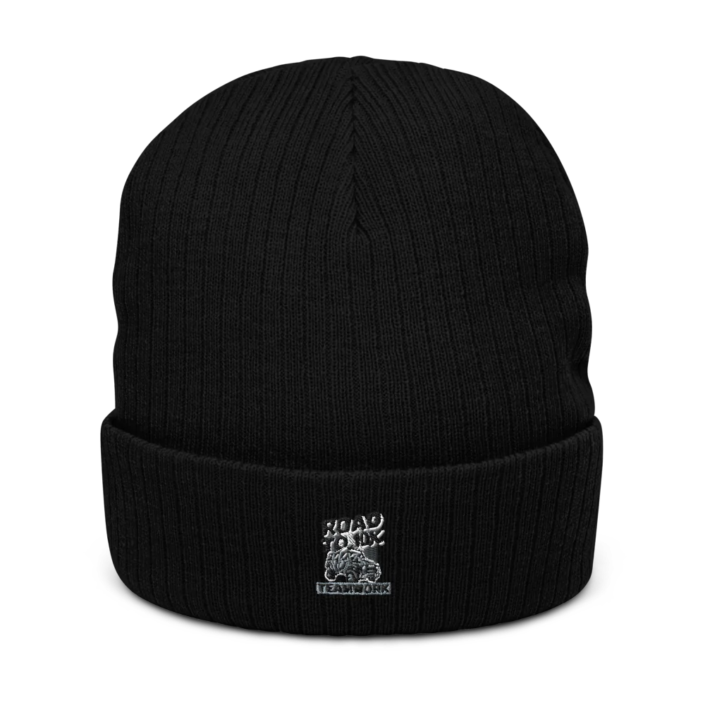 Men’s Road to 10k Teamwork Ribbed Knit Beanie