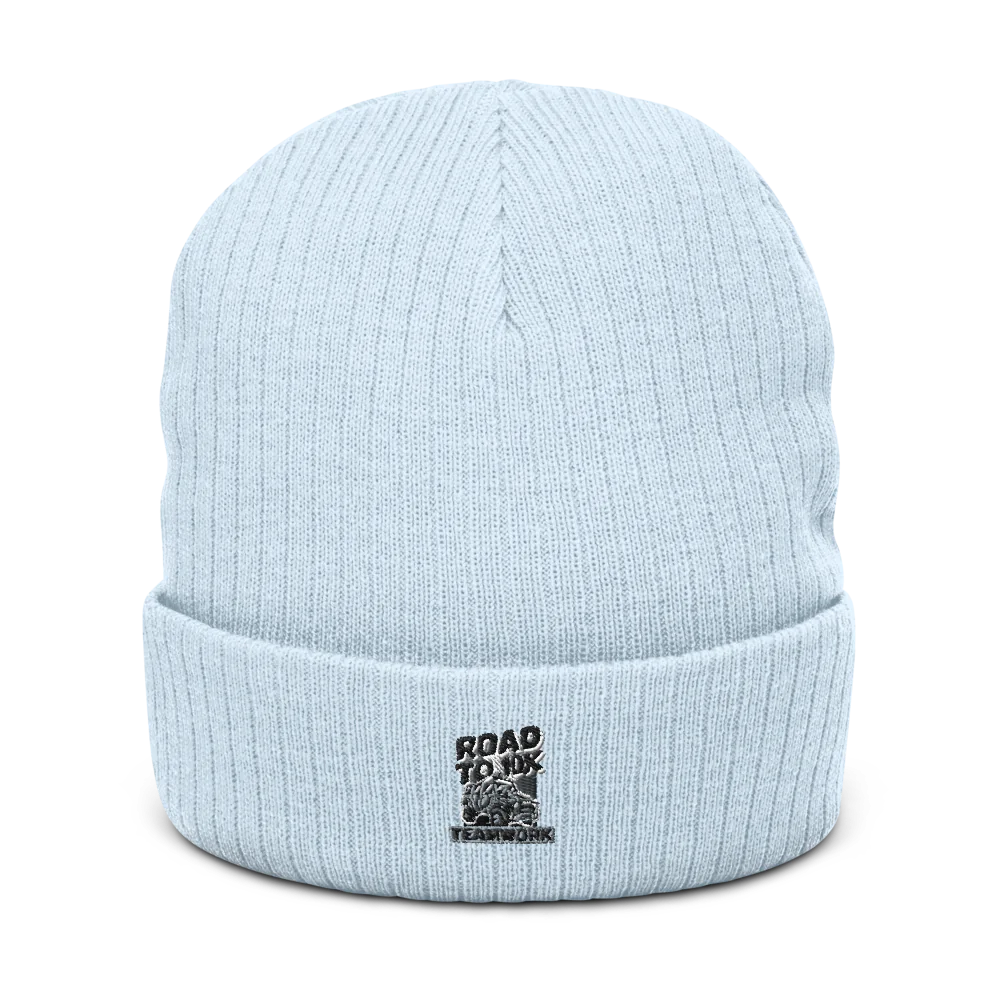 Men’s Road to 10k Teamwork Ribbed Knit Beanie
