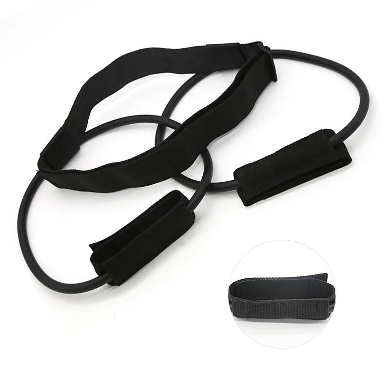 Adjustable Fitness Resistance Bands W/ Booty Belt