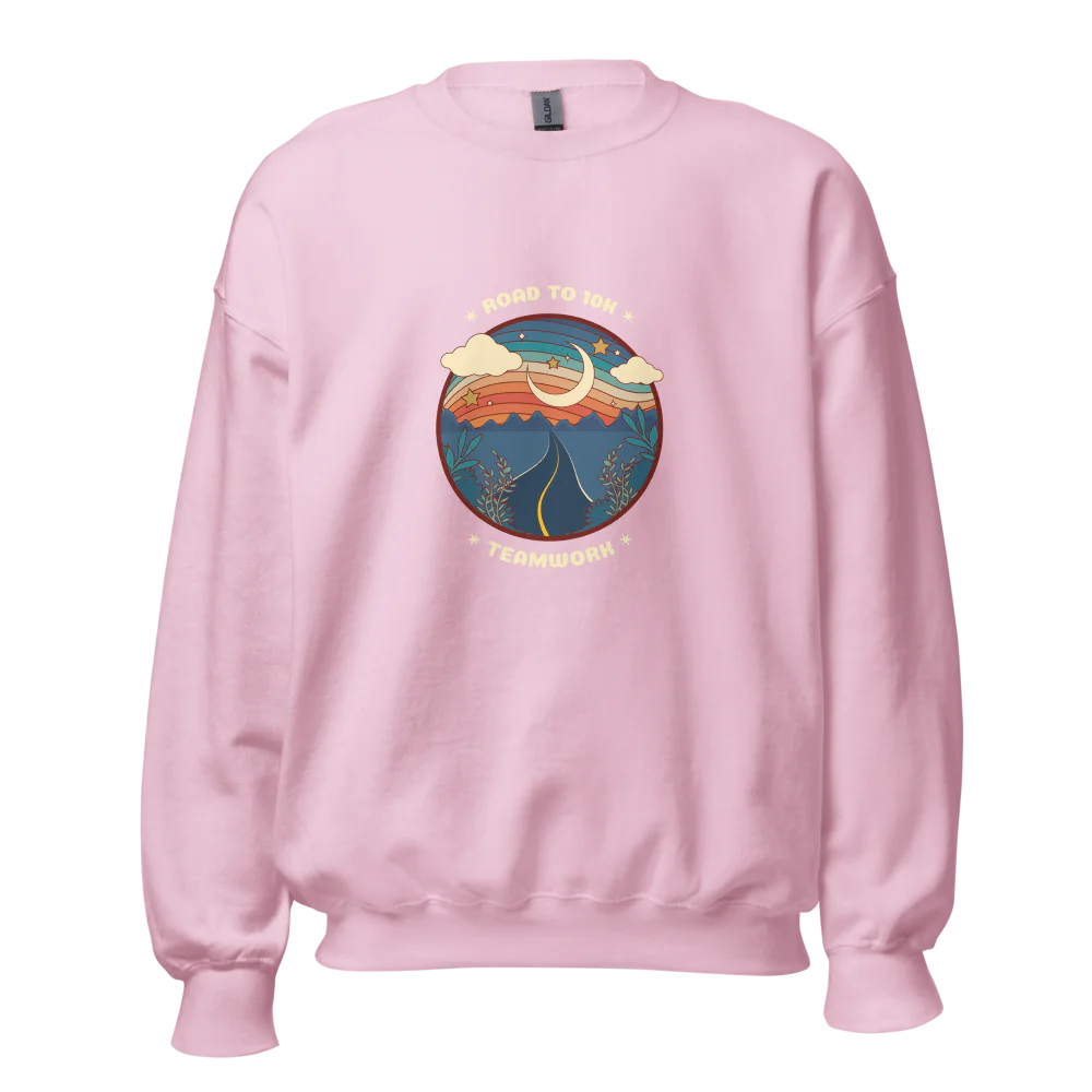 Women’s Road to 10k Teamwork Crew Neck Sweatshirt
