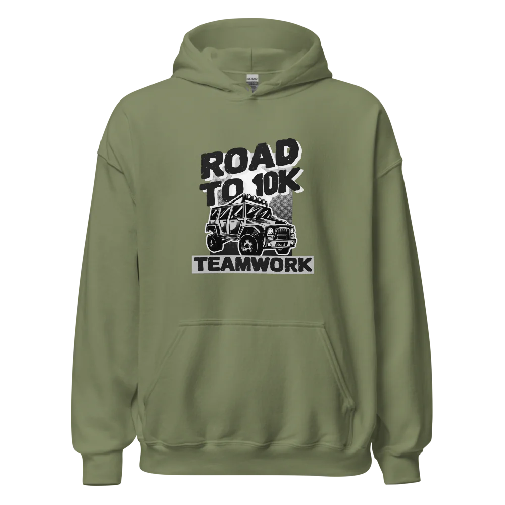 Men’s Road to 10k Teamwork Sweatshirt Hoodie
