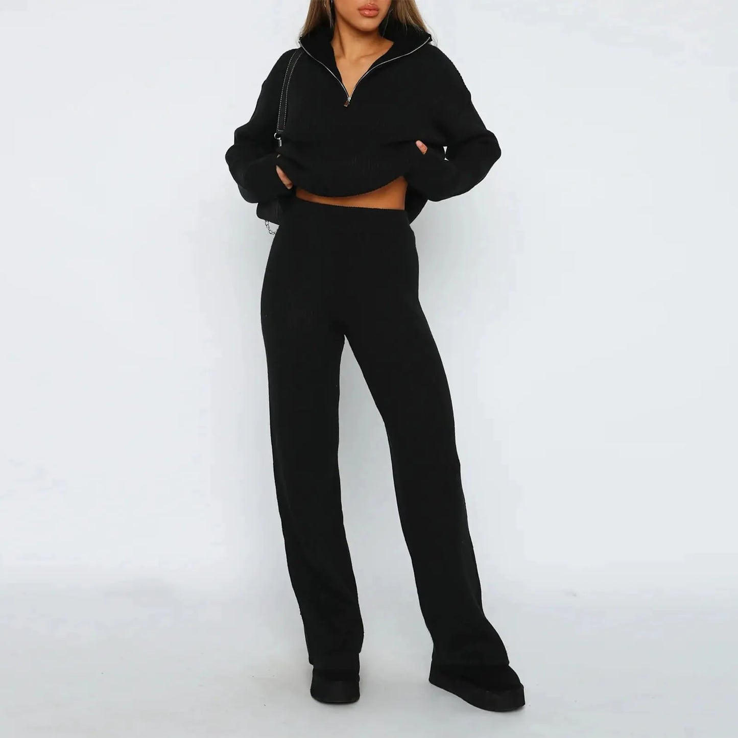 Women's Trouser Suit Matching Set
