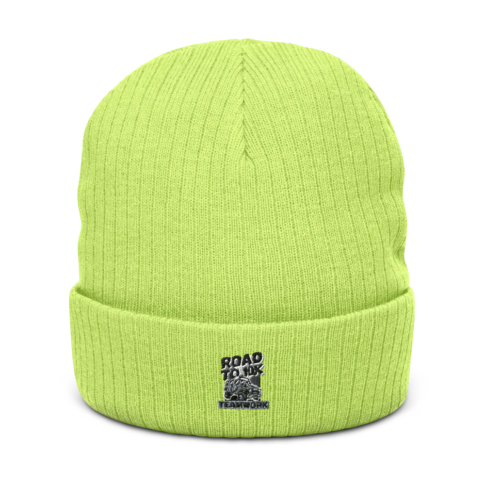 Men’s Road to 10k Teamwork Ribbed Knit Beanie