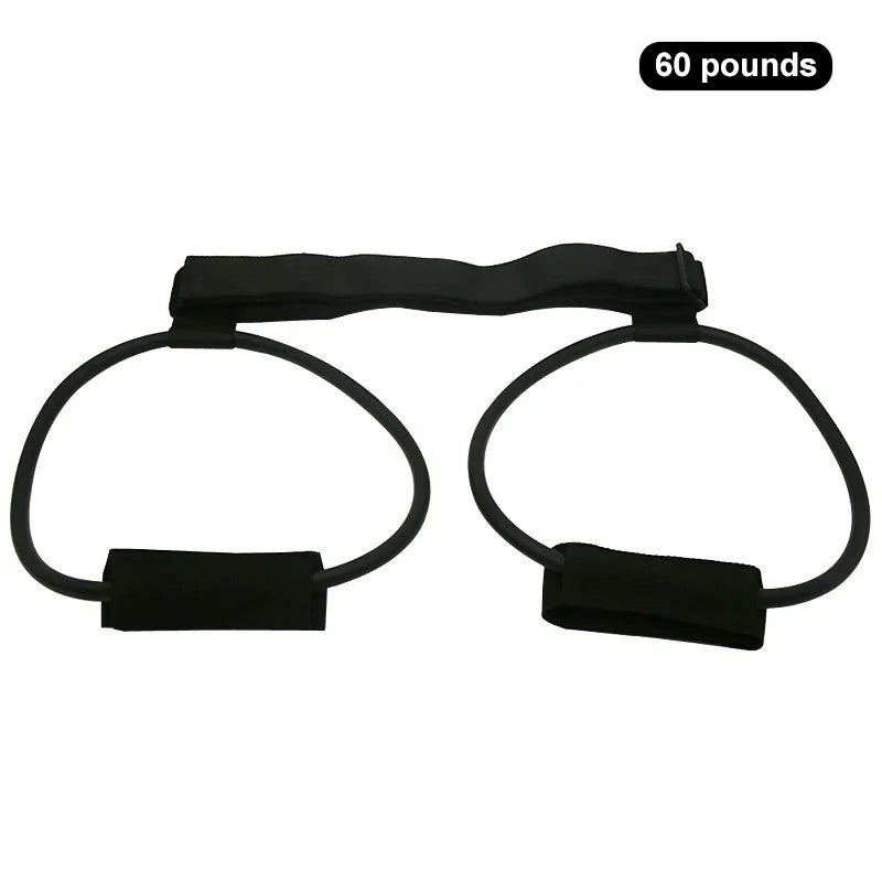 Adjustable Fitness Resistance Bands W/ Booty Belt