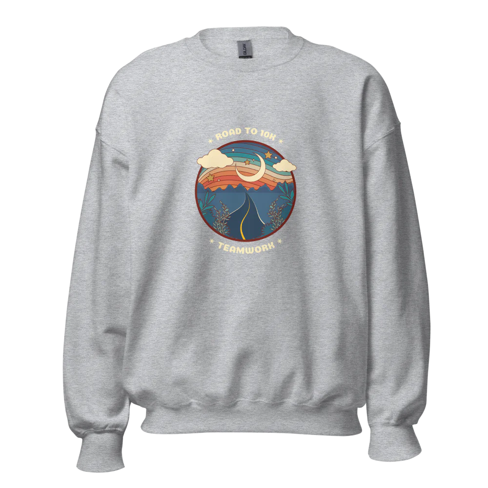 Women’s Road to 10k Teamwork Crew Neck Sweatshirt