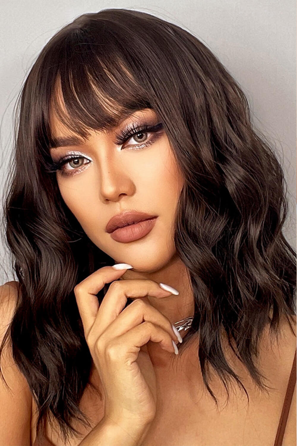 Natural Looking Synthetic Wig 12''