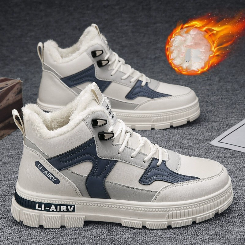 Men's Sherpa Lined Winter Ankle Boots