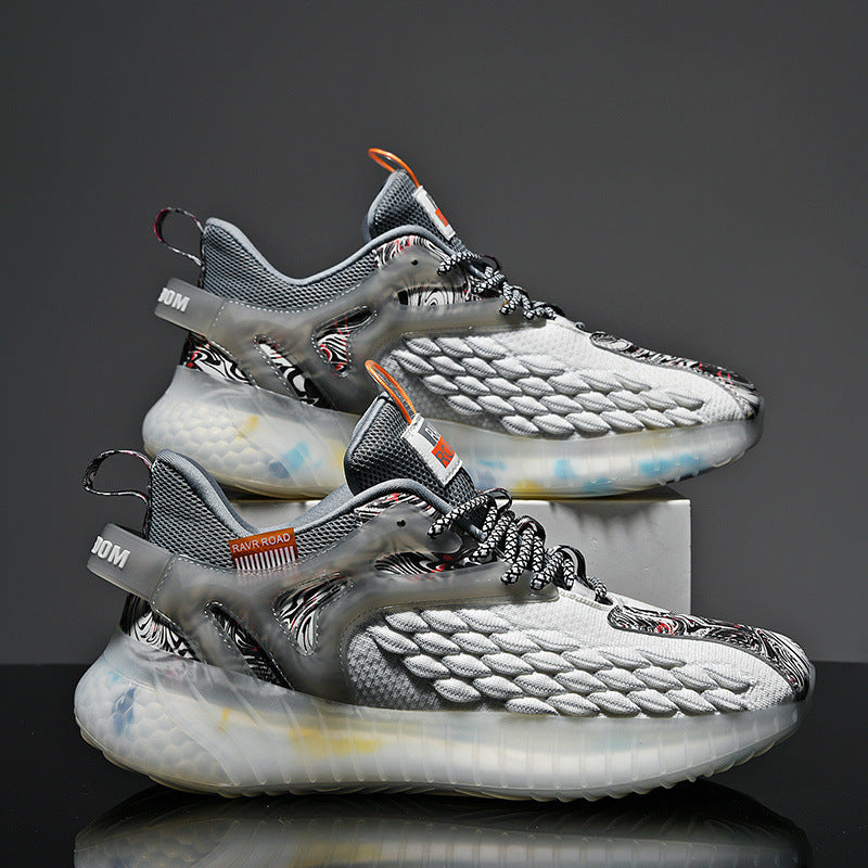 Men's Fish Scale Sneaker Shoes